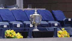 Additional safety measures. The start of the US OPEN finals is delayed through Trump