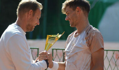 Украинец накануне матчей за сборную завоевал 10-й трофей ITF в карьере