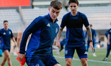ВИДЕО. Тренировка сборной в Баку. Настрой на победу в игре с Азербайджаном