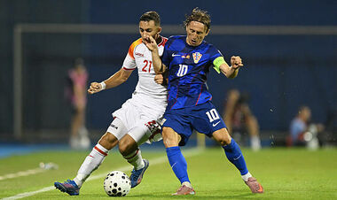 ВИДЕО. Ему завтра 40. Модрич отличился ассистом за сборную Хорватии