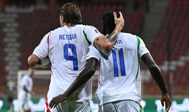 Матео Ретегі встановив цікаве досягнення у складі збірної Італії