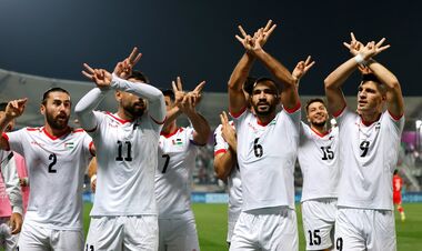 Поражение Палестины, ничья Сирии. Результаты товарищеских матчей