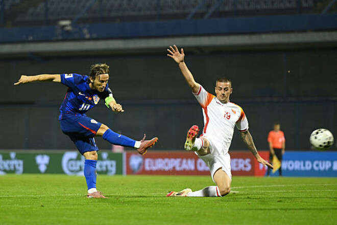 Асист Модрича. Хорватія у Загребі відвантажила 4 м'ячі у ворота Чорногорії