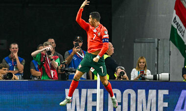 ВІДЕО. Роналду оформив 943-й гол у кар'єрі у матчі відбору ЧС за Португалію