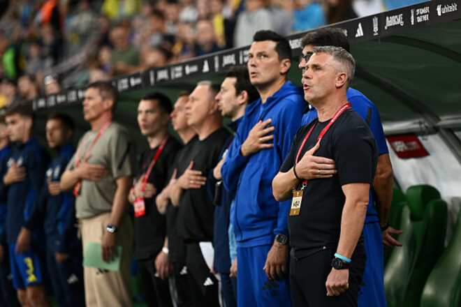 Ребров внес три изменения в старт Украины по сравнению с матчем с Францией