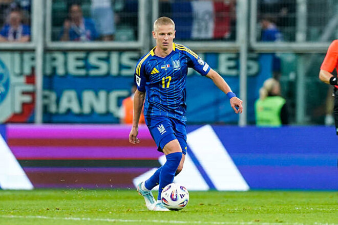 Зинченко догонит Реброва по количеству матчей за сборную Украины