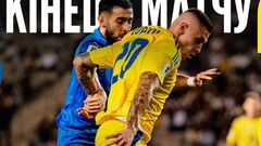 Photo. The reaction of Ukraine's national team players to a draw in