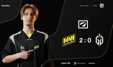 NAVI Junior сенсационно победили Gladiators на DreamLeague Season 26