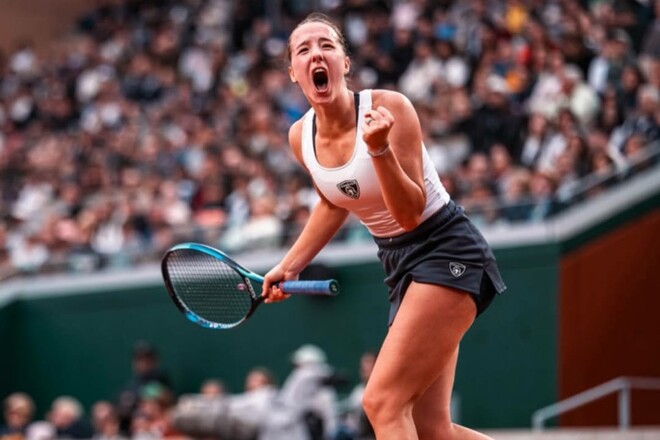 ВИДЕО. Эмоции Соболевой после выхода в финал квалификации Ролан Гаррос 2025