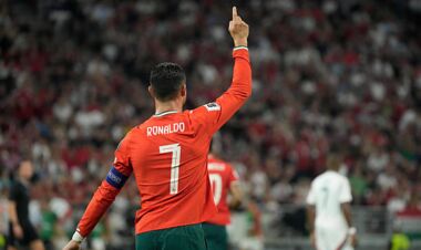 Ronaldo repeated the record for the number of heads in the qualifying matches of the World Cup