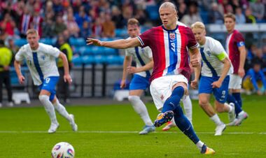 Холанд укрепил лидерство среди лучших бомбардиров сборной Норвегии