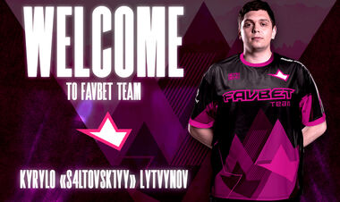 FAVBET Team підписали s4ltovsk1yy