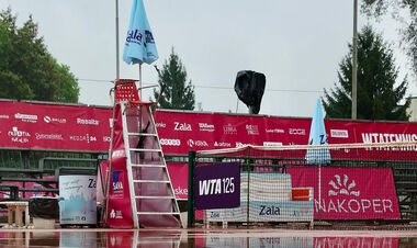 Игровой день на турнире WTA 125 в Любляне отменен. Матч Соболевой перенесен