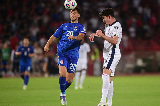 Сербія – Англія – 0:5. Зіграли на п'ять балів. Відео голів та огляд матчу