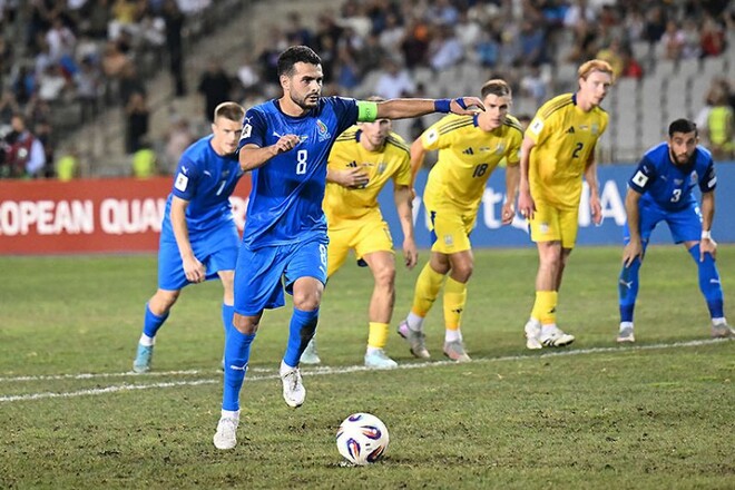 Він реалізував пенальті. Махмудов оцінив нічию проти України