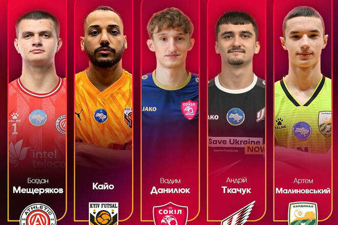 Символическая пятерка второго тура чемпионата Украины