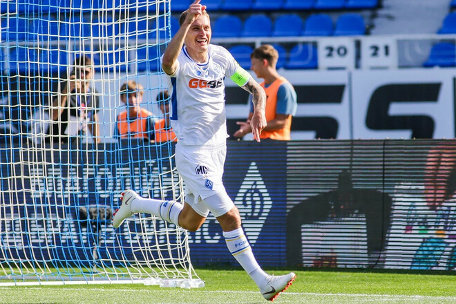 Буяльский, забив 70-й гол, входит в топ-6 лучших бомбардиров Динамо в УПЛ