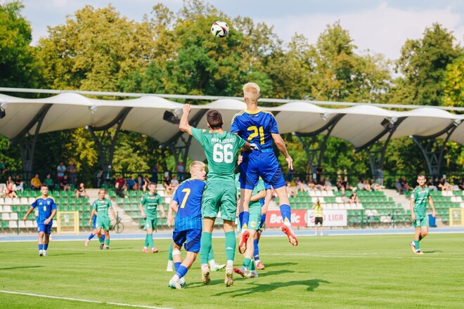 ФОТО. Сборная Украины U-21 выиграла спарринг у польского клуба Варта Серадз