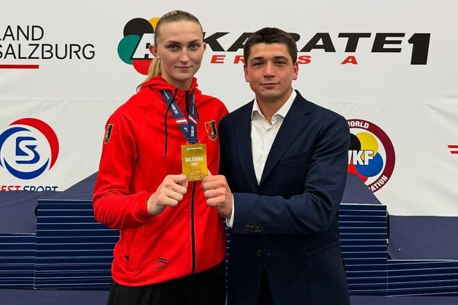 Украинские каратисты взяли 4 медали на топ-соревнованиях в Зальцбурге