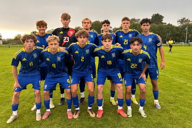 Сборная Украины U-18 с 6 очками заняла второе место на турнире в Швеции