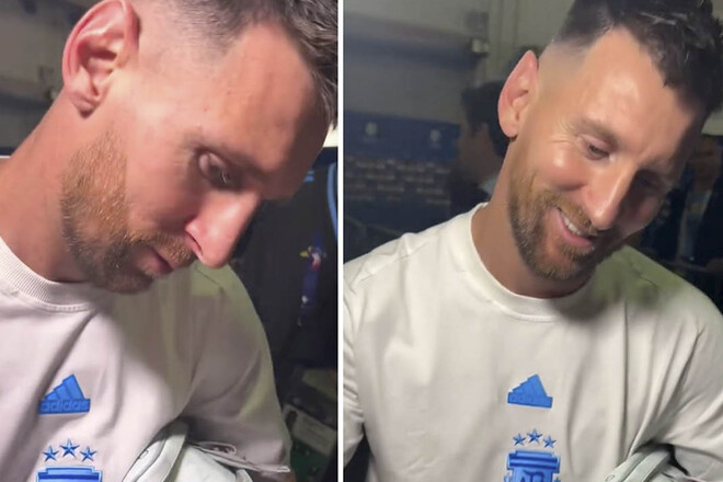 ВІДЕО. Фанат зустрівся з Мессі. І ось як він зафіксував цей момент