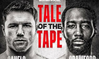 Где смотреть онлайн бой за звание абсолюта Сауль Альварес – Теренс Кроуфорд