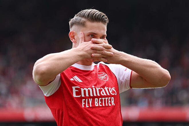 ВИДЕО. 2:0 для Арсенала. Субименди и Дьекереш забили в ворота Ноттингема