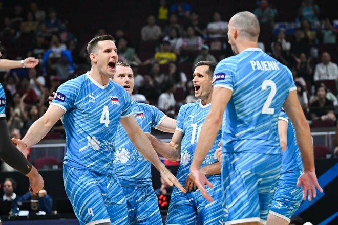 Словенія не залишила шансів супернику в матчі ЧС із волейболу