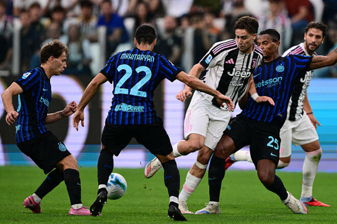 ВІДЕО. Справжнє дербі Італії. Ювентус та Інтер вже забили шість голів!