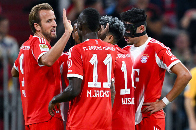 Дубль и ассист Кейна. Бавария на Альянц-Арене отгрузила Гамбургу пять голов