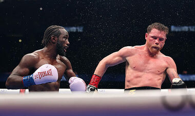Saul Alvarez - Terence Crawford. A spectacle in Las Vegas. Video of the Boy