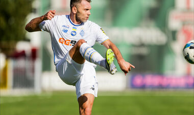 Караваєв, забивши м'яч у матчі з Оболонню, відсвяткував гольовий ювілей