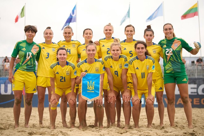 Україна – Польща. Матч за бронзу жіночої Євроліги з пляжного футболу. LIVE