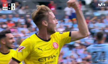 ВИДЕО. Эмоции и празднование Ваната после первого гола в футболке Жироны