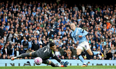 ВІДЕО. Ерлінг Холанд оформив дубль у Манчестерському дербі