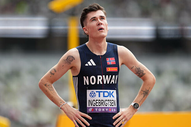 Інгебрігтсен сенсаційно вибув у кваліфікації ЧС у бігу на 1500 метрів