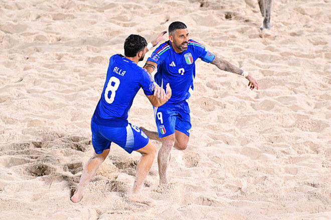 Італія розгромила Іспанію у фіналі Євроліги-2025 з пляжного футболу