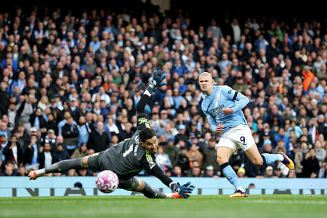 ВІДЕО. Ерлінг Холанд оформив дубль у Манчестерському дербі