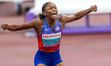 ВИДЕО. Яркое событие на чемпионате мира. Рекордный женский финал на 100 м