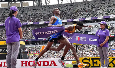 ВИДЕО. Драматичная развязка марафона на ЧМ. Понадобился фотофиниш