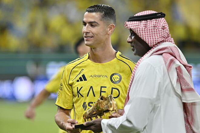 Роналду получил Золотую бутсу чемпионата Саудовской Аравии