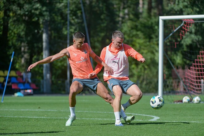ФОТО. Шахтар провів тренування на базі Святошин під Києвом