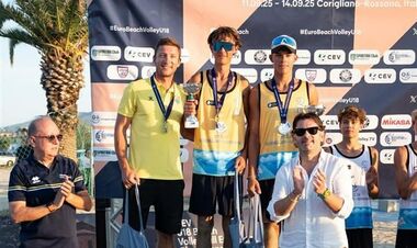 Українці здобули срібло на молодіжному ЧЄ з пляжного волейболу