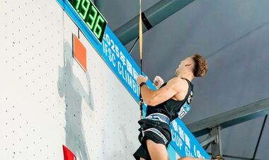 Ярослав Ткач встановив новий рекорд Європи у скелелазанні на швидкість