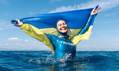 Екатерина Садурская стала чемпионкой мира по фридайвингу в Греции