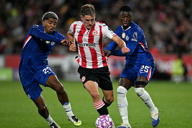 Брентфорд – Челси – 2:2. Ярмолюк сыграл весь матч. Видео голов и обзор