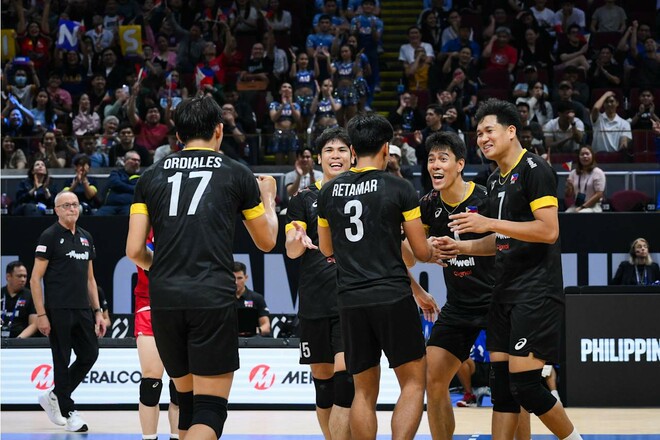 Філіппіни вперше в історії здобули перемогу на ЧС з волейболу