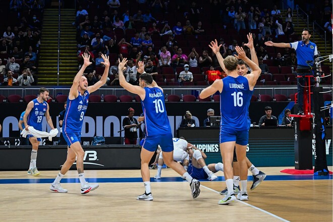 ЧС з волейболу. Сербія здобула першу перемогу з сухим рахунком