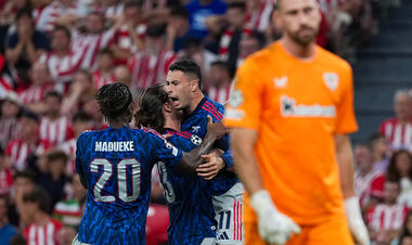 ВИДЕО. Мартинелли вышел на поле и спустя минуту забил в ворота Атлетика
