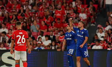 Benfica - Karabakh - 2: 3. Kashchuk scored Trubin, Sudakov assist. Video of heads